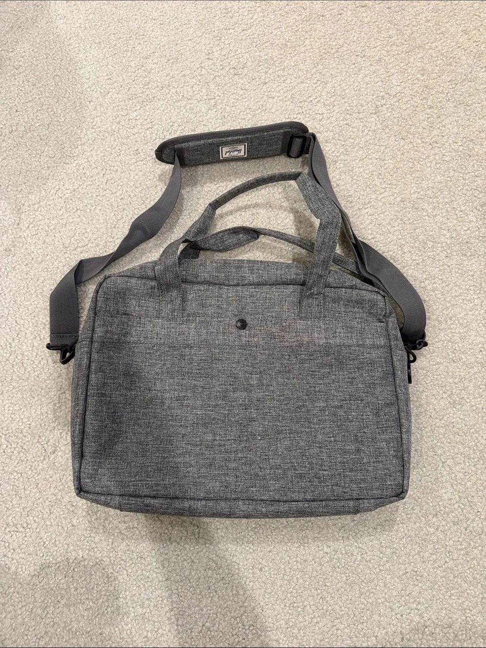 Herschel Supply Company Gray Messenger Laptop Bag
